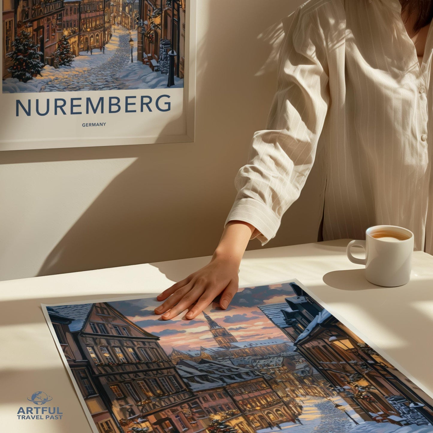 Nuremberg Poster | Germany Wall Art | Europe Decor