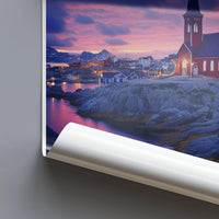 Nuuk Poster - Greenland Wall Art