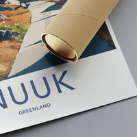 Nuuk Poster - Greenland Wall Art