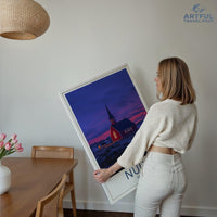 Nuuk Poster - Greenland Wall Art