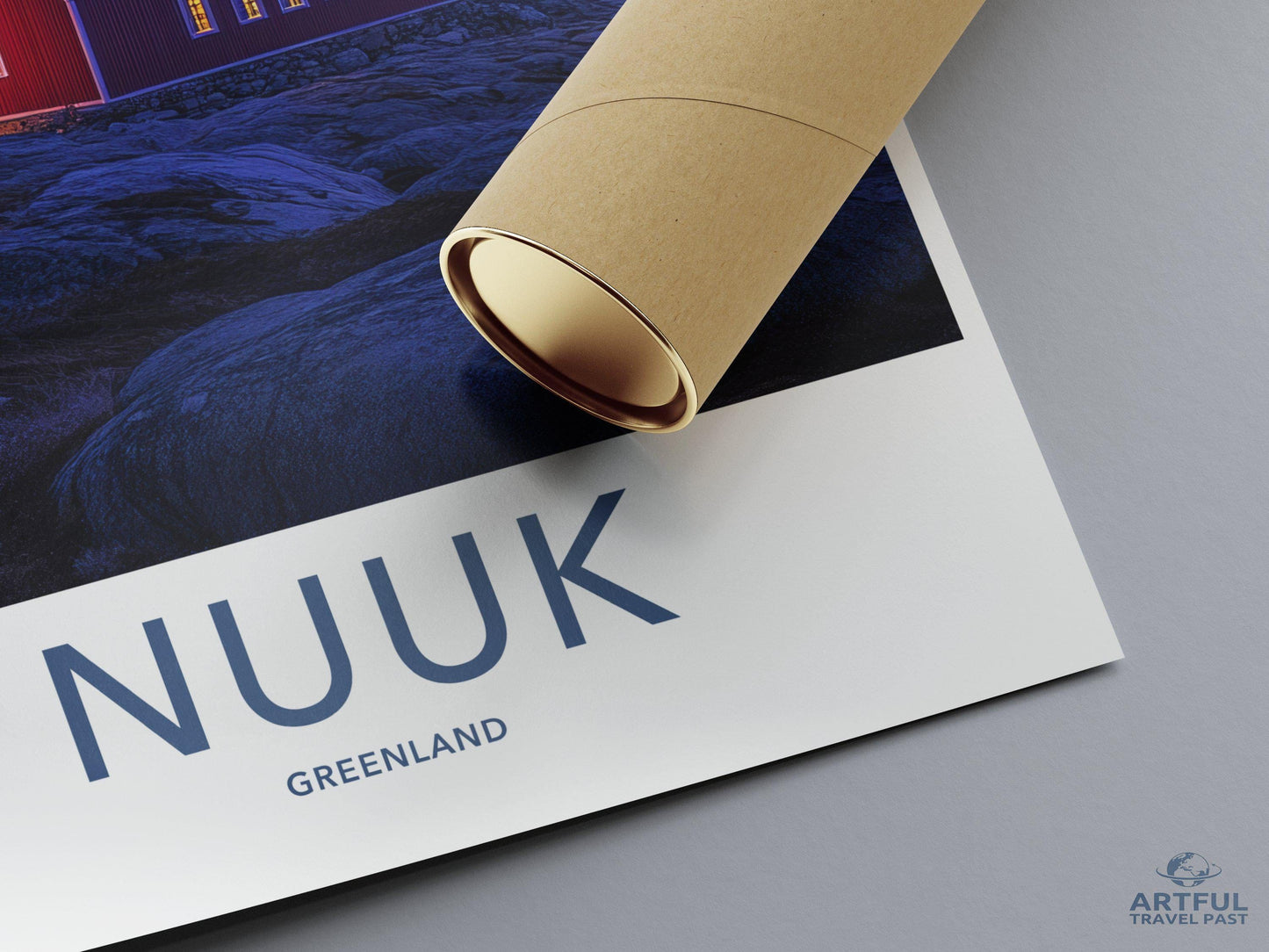 Nuuk Poster - Greenland Wall Art