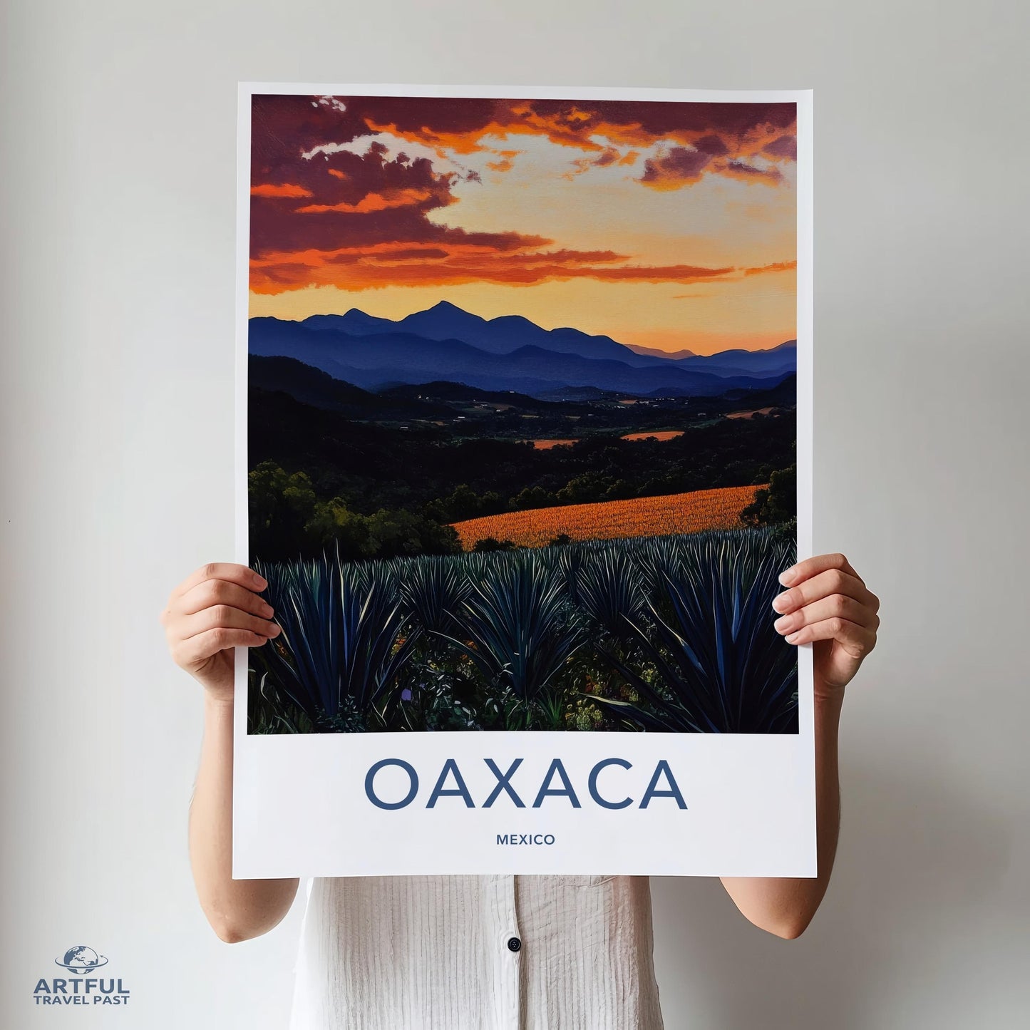 Oaxaca Poster - Mexico Wall Art