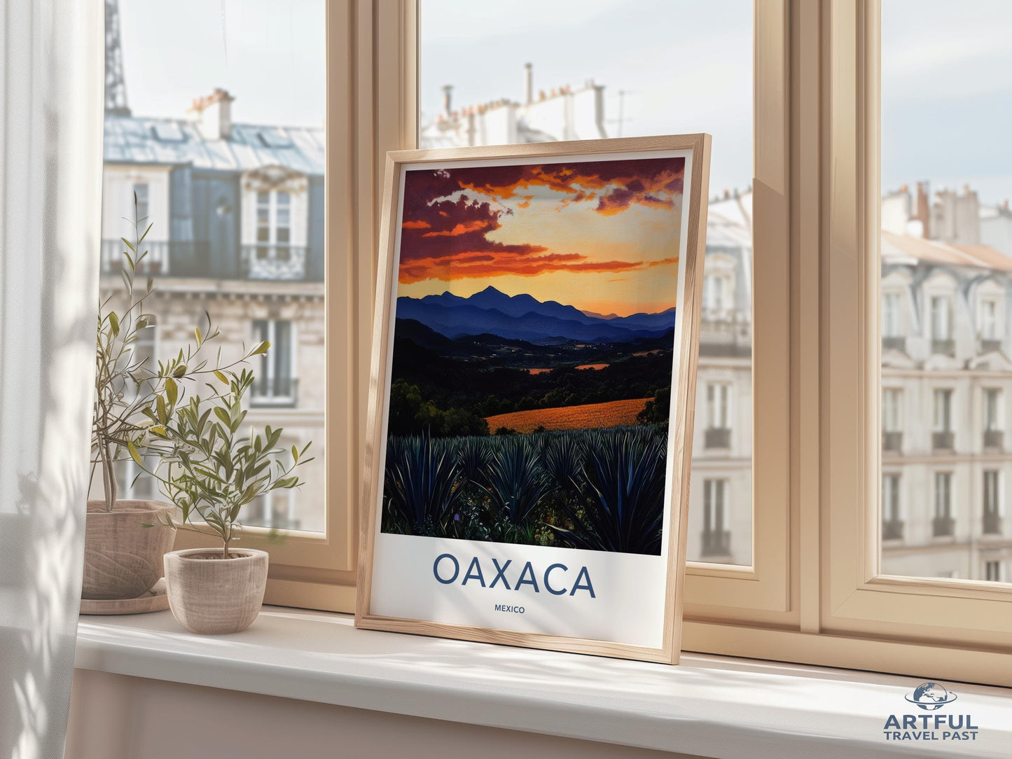 Oaxaca Poster - Mexico Wall Art