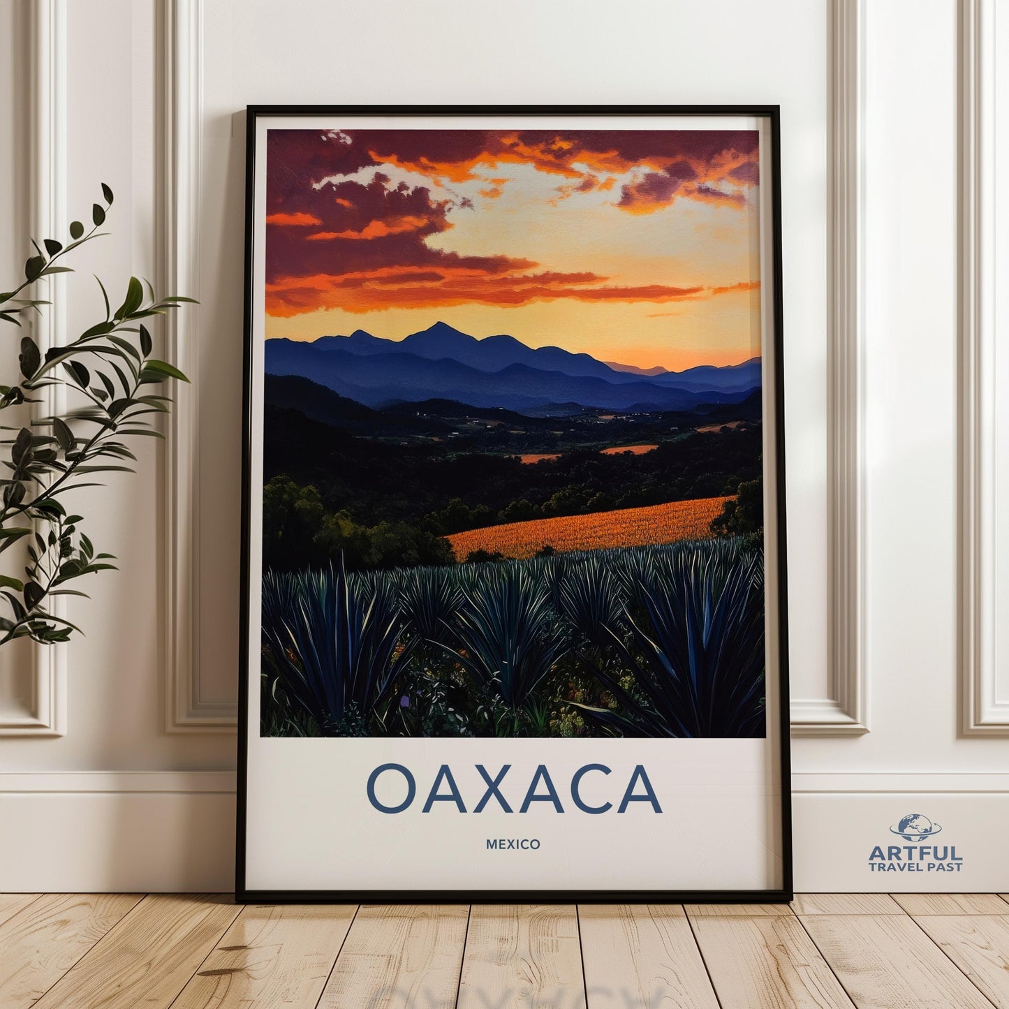 Oaxaca Poster - Mexico Wall Art