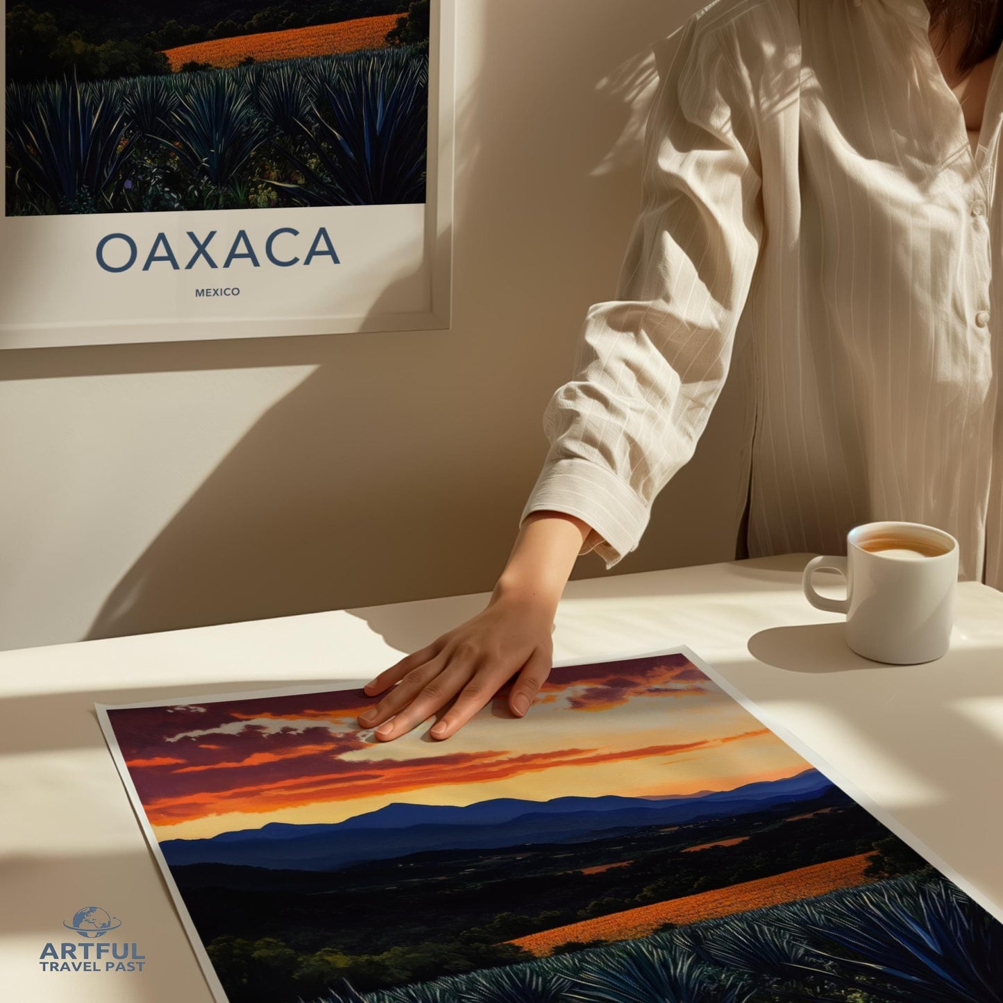 Oaxaca Poster - Mexico Wall Art