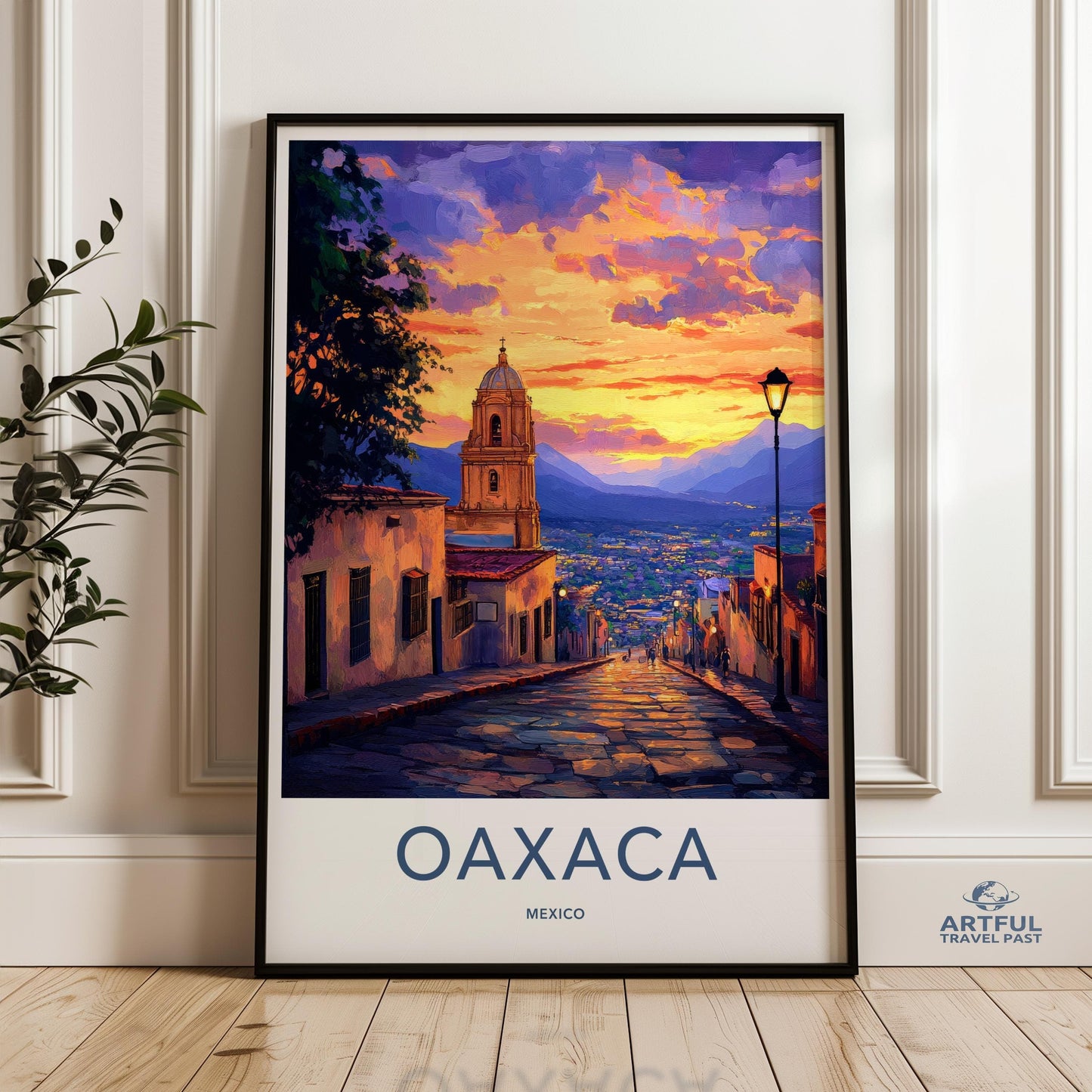 Oaxaca Poster - Mexico Wall Art