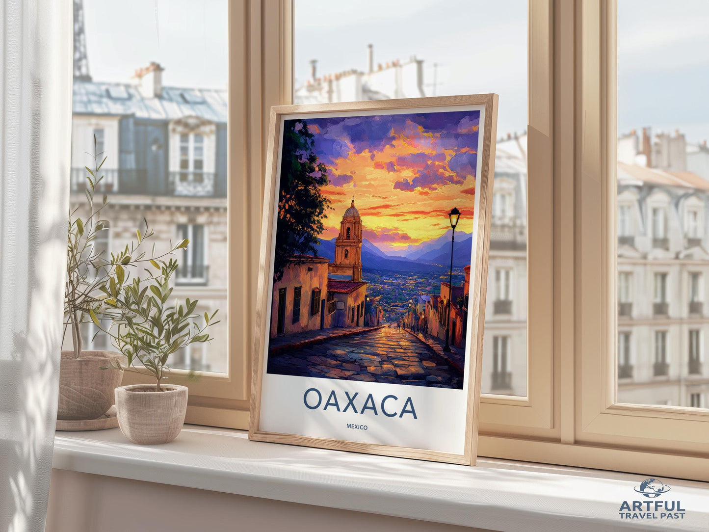 Oaxaca Poster - Mexico Wall Art