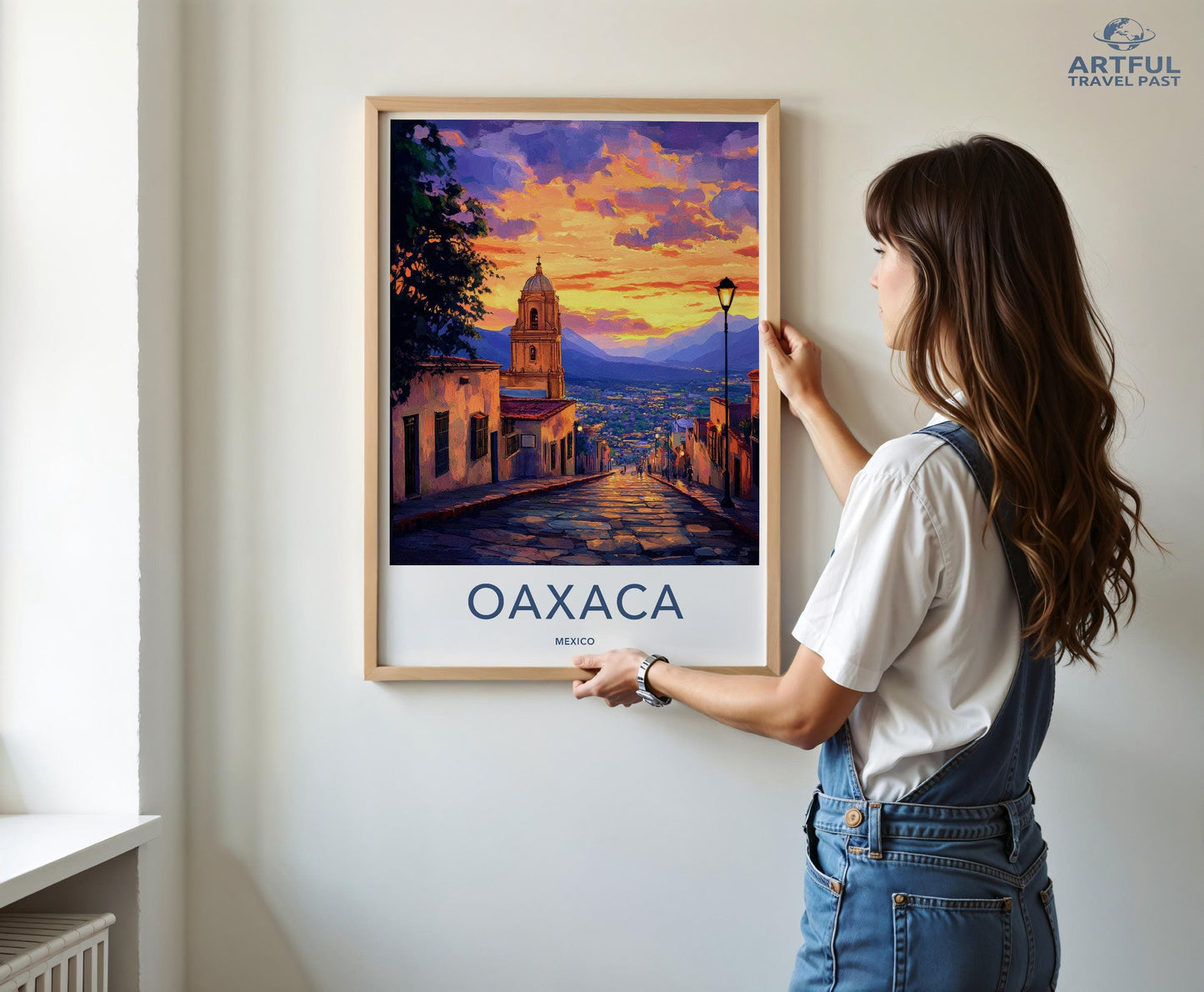 Oaxaca Poster - Mexico Wall Art