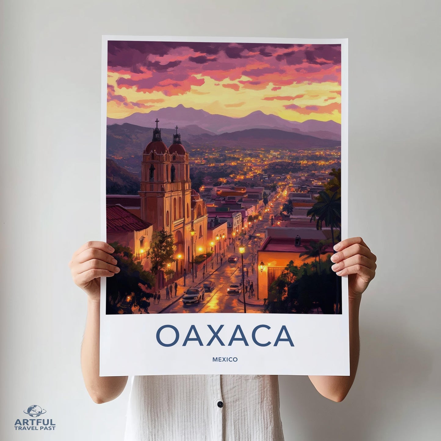 Oaxaca Poster - Mexico Wall Art