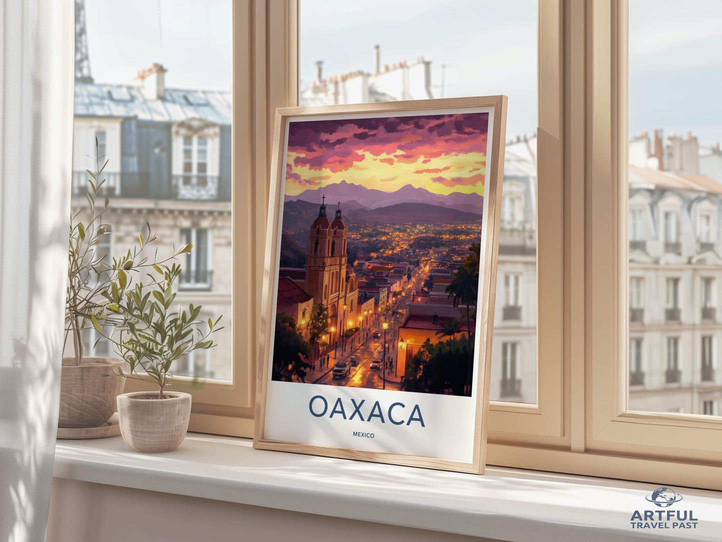 Oaxaca Poster - Mexico Wall Art