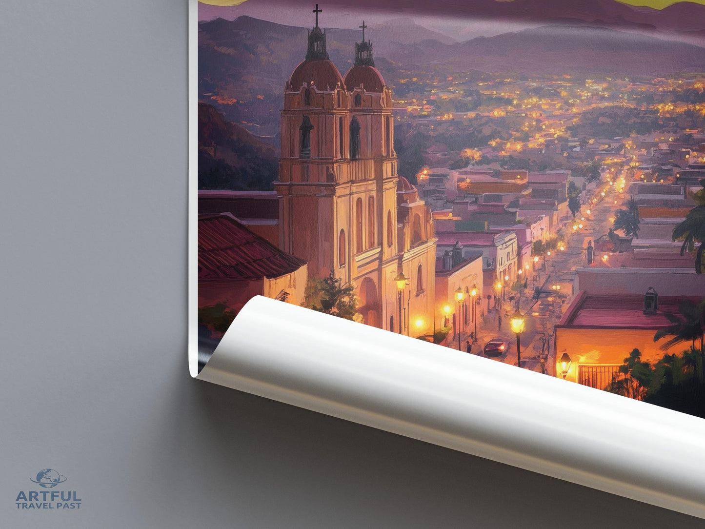 Oaxaca Poster - Mexico Wall Art