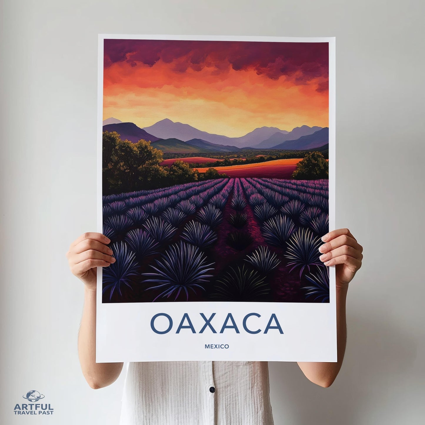 Oaxaca Poster - Mexico Wall Art