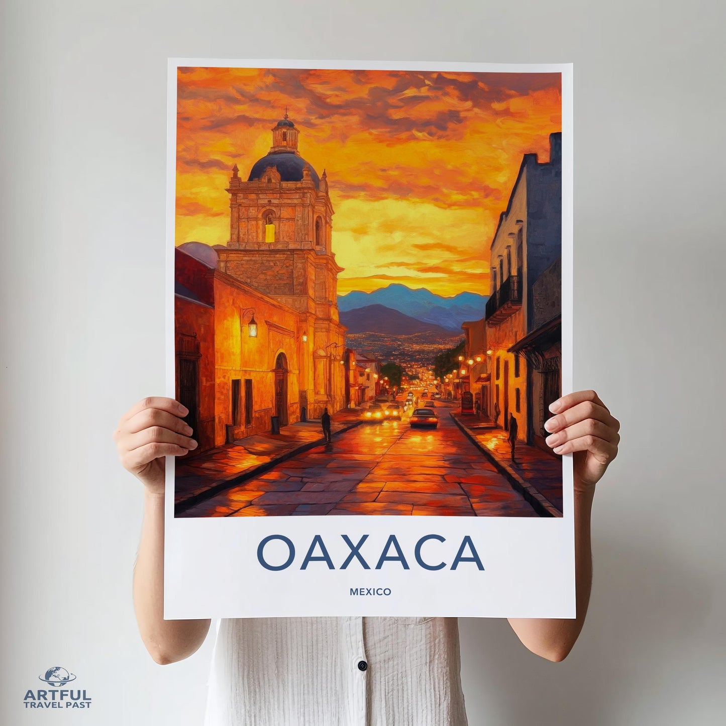Oaxaca Poster - Mexico Wall Art