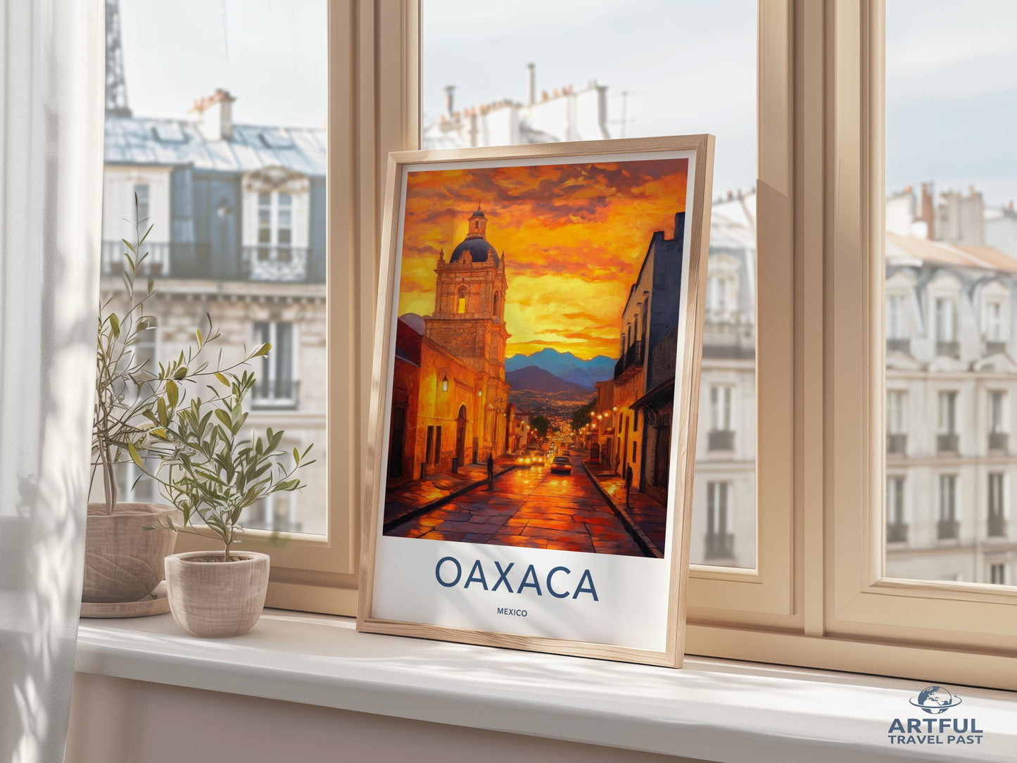 Oaxaca Poster - Mexico Wall Art