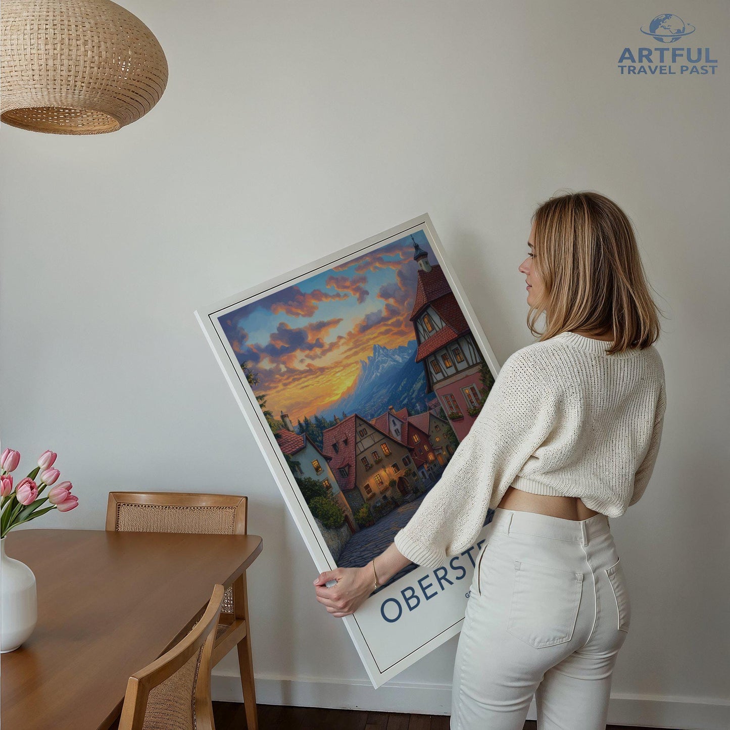Oberstdorf Poster - Bavaria Wall Art