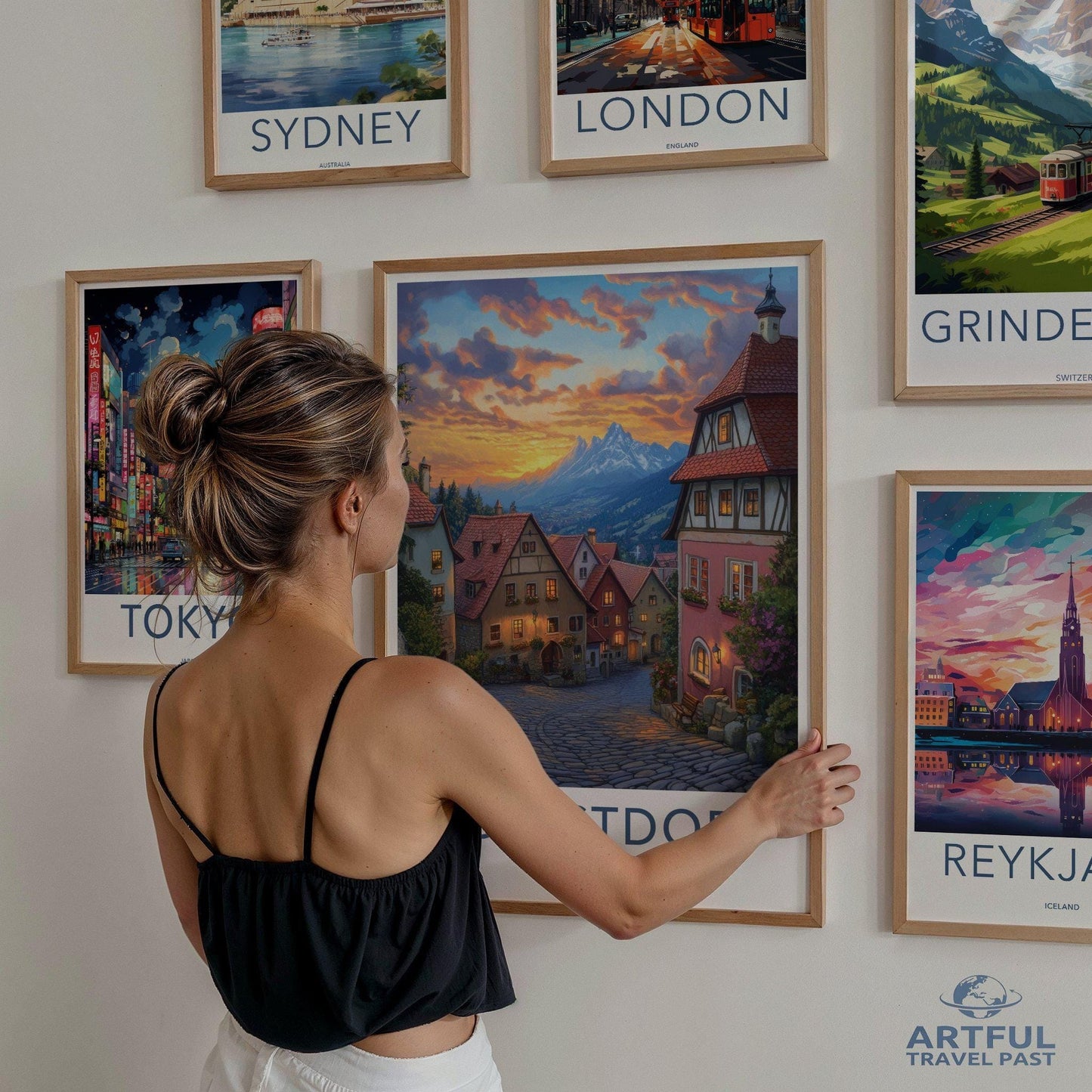 Oberstdorf Poster - Bavaria Wall Art