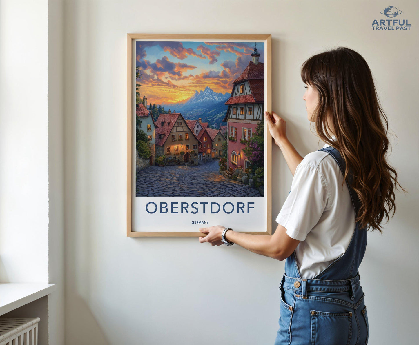 Oberstdorf Poster - Bavaria Wall Art