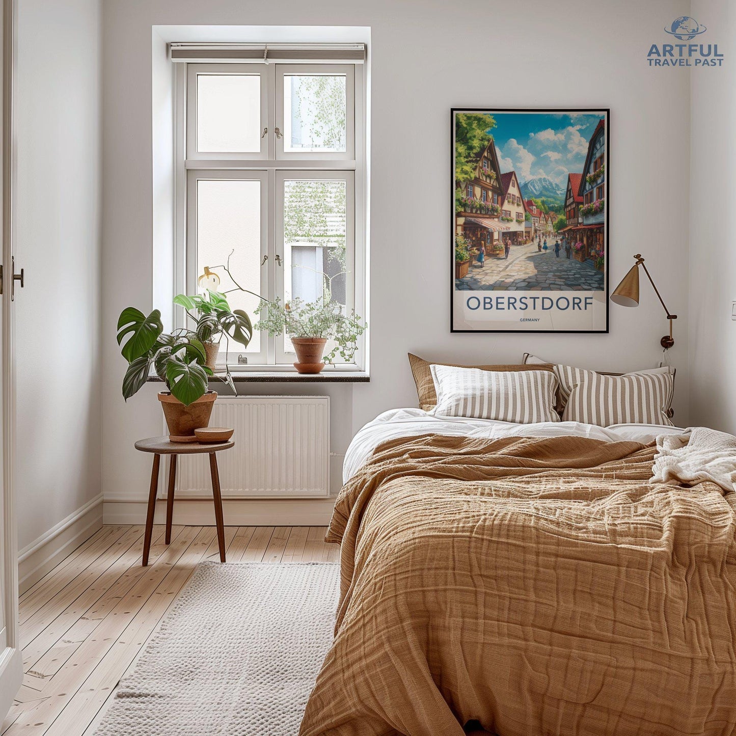 Oberstdorf Poster | Bavaria Wall Art | Germany Decor