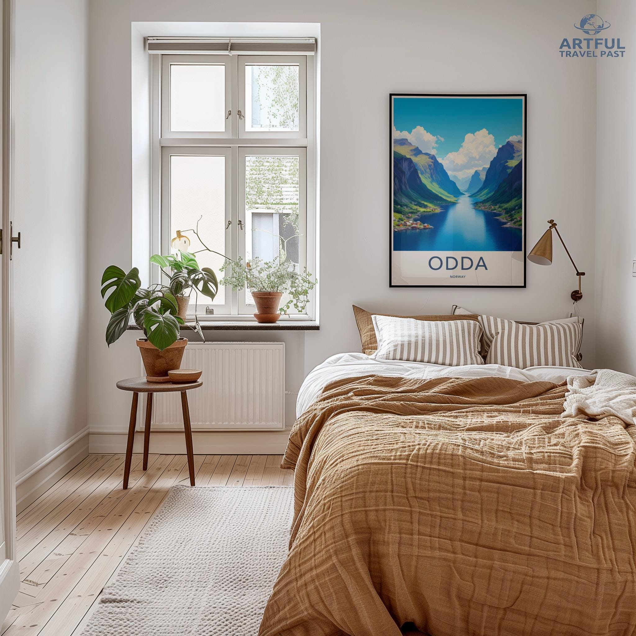 Odda Poster - Norway Wall Art