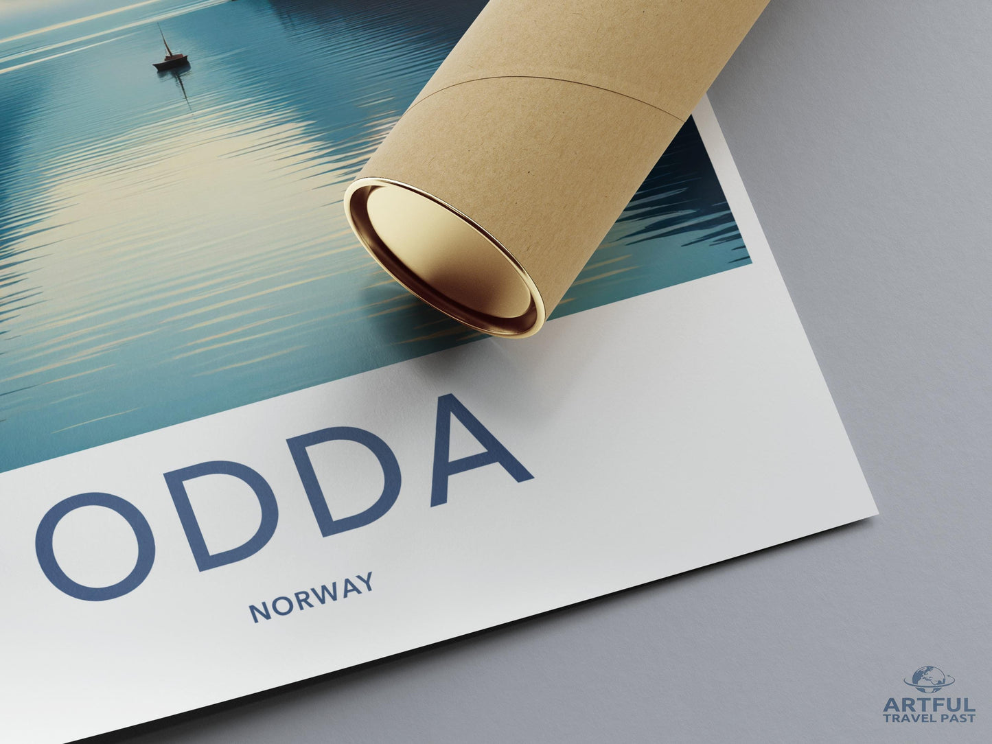 Odda Poster - Norway Wall Art