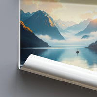 Odda Poster - Norway Wall Art