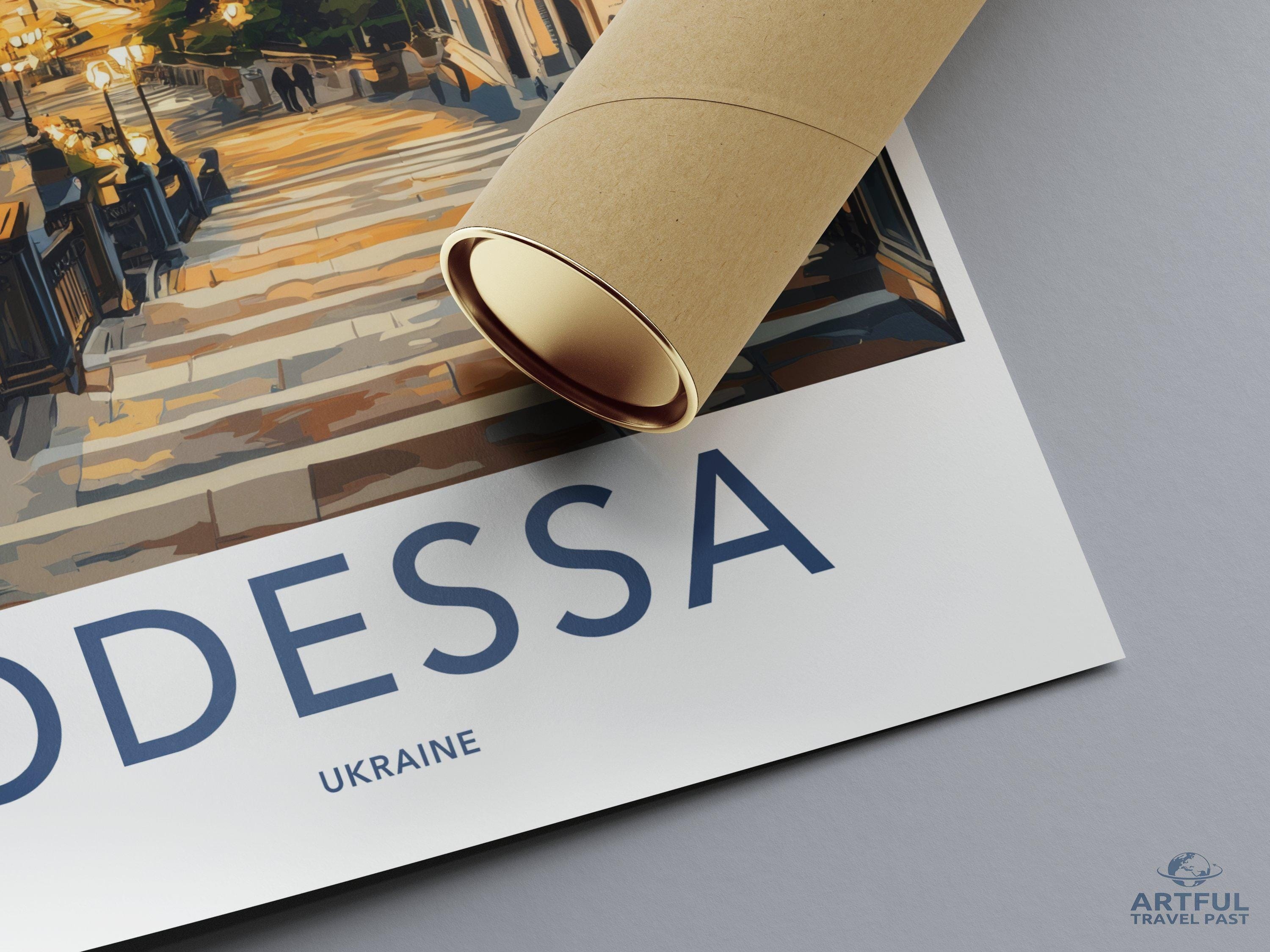 Odessa Poster - Ukraine Wall Art