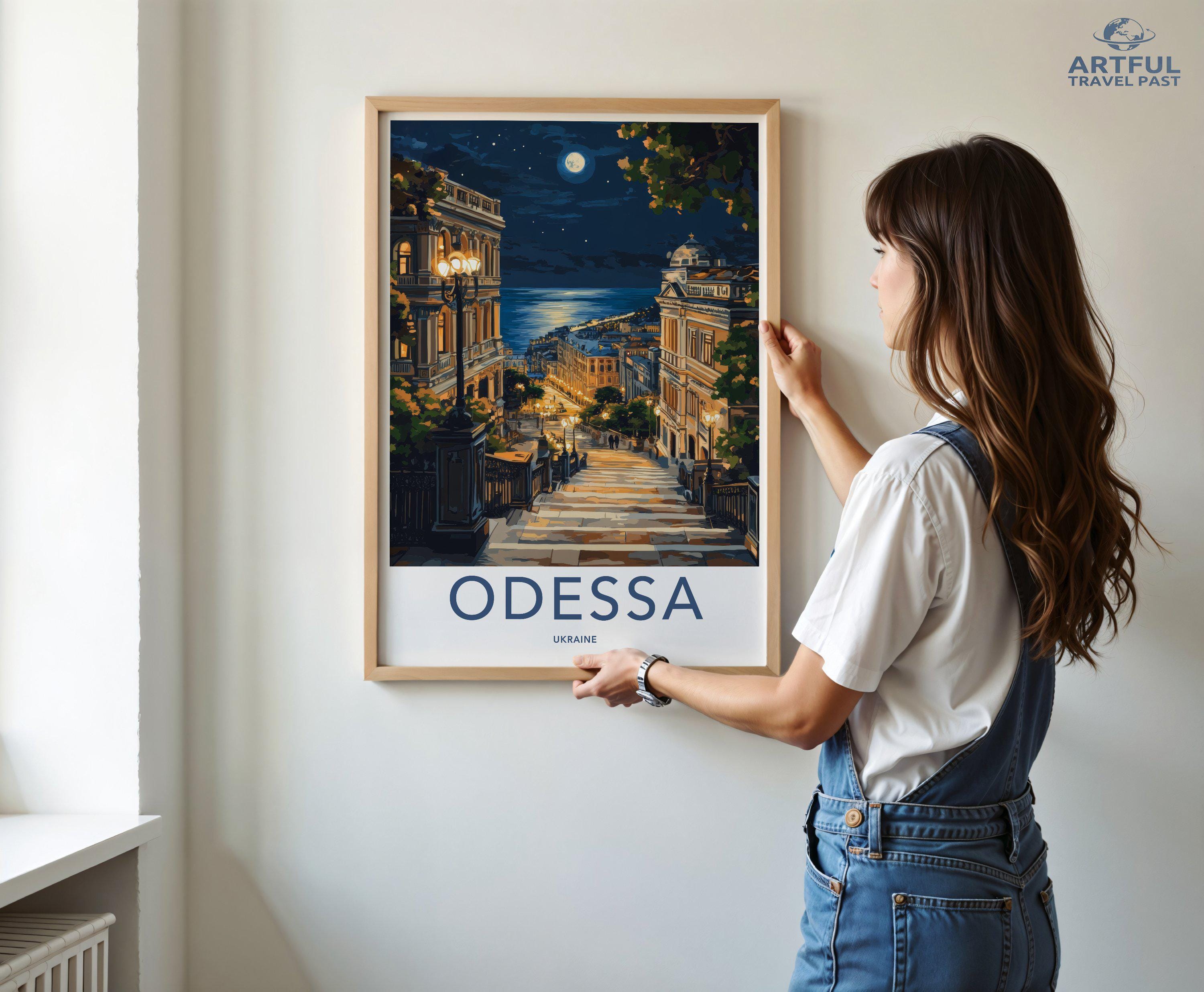 Odessa Poster - Ukraine Wall Art