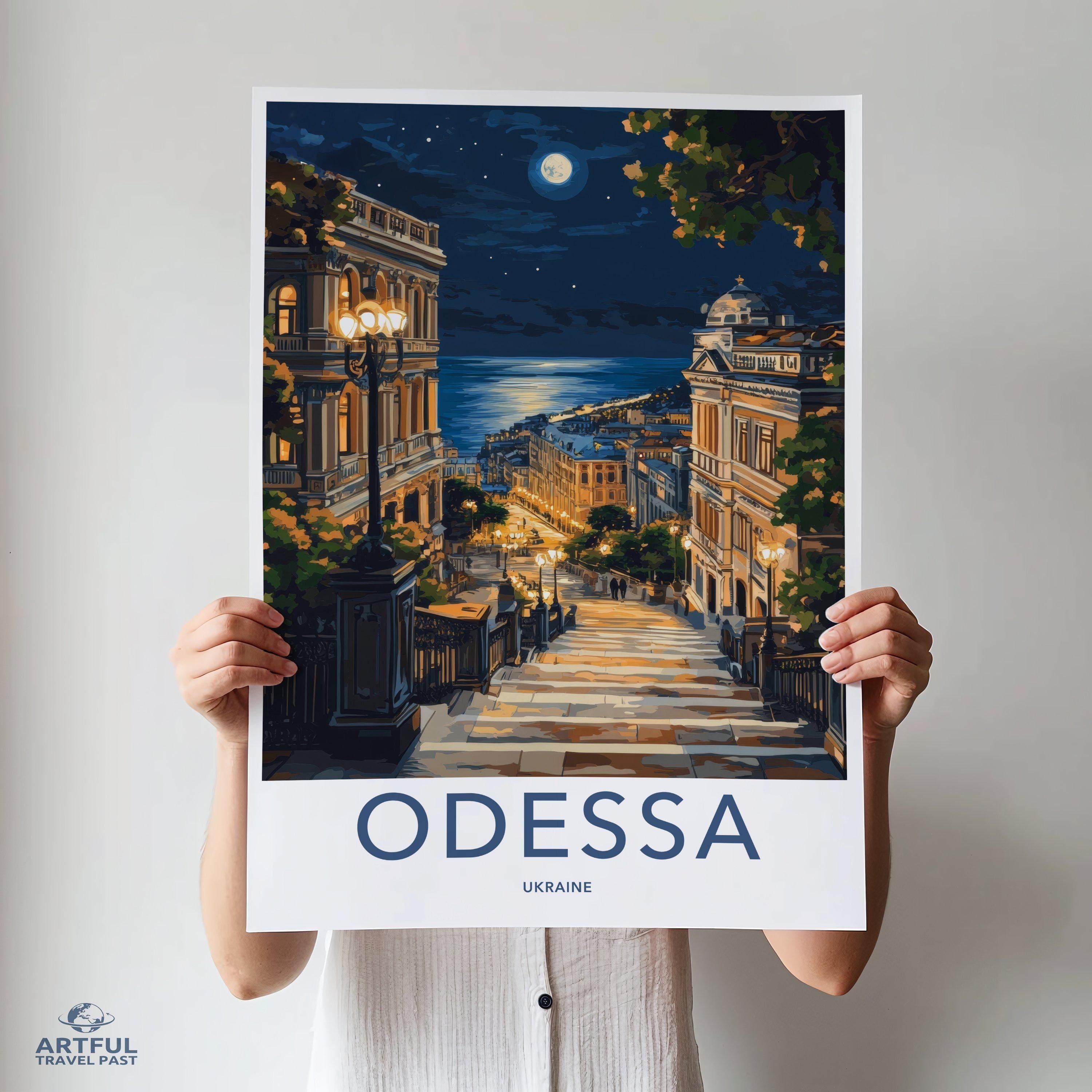 Odessa Poster - Ukraine Wall Art