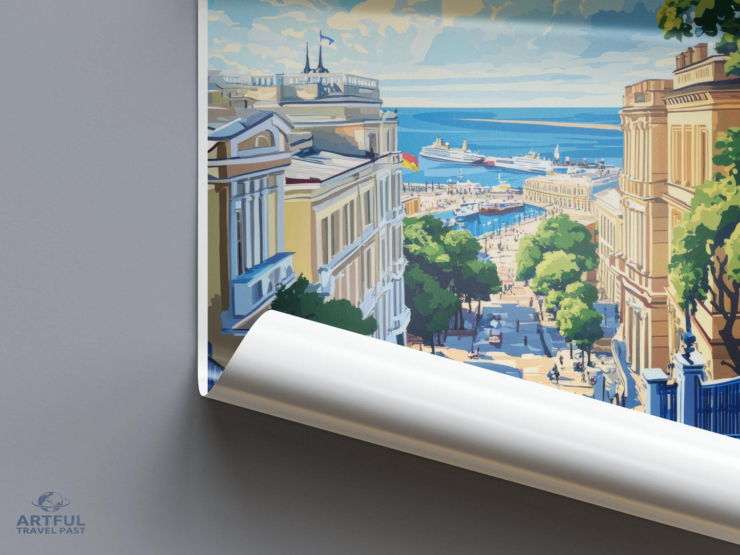 Odessa Poster - Ukraine Wall Art