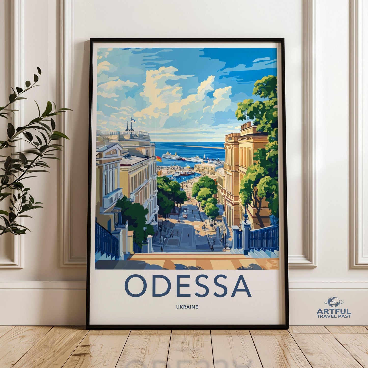 Odessa Poster - Ukraine Wall Art