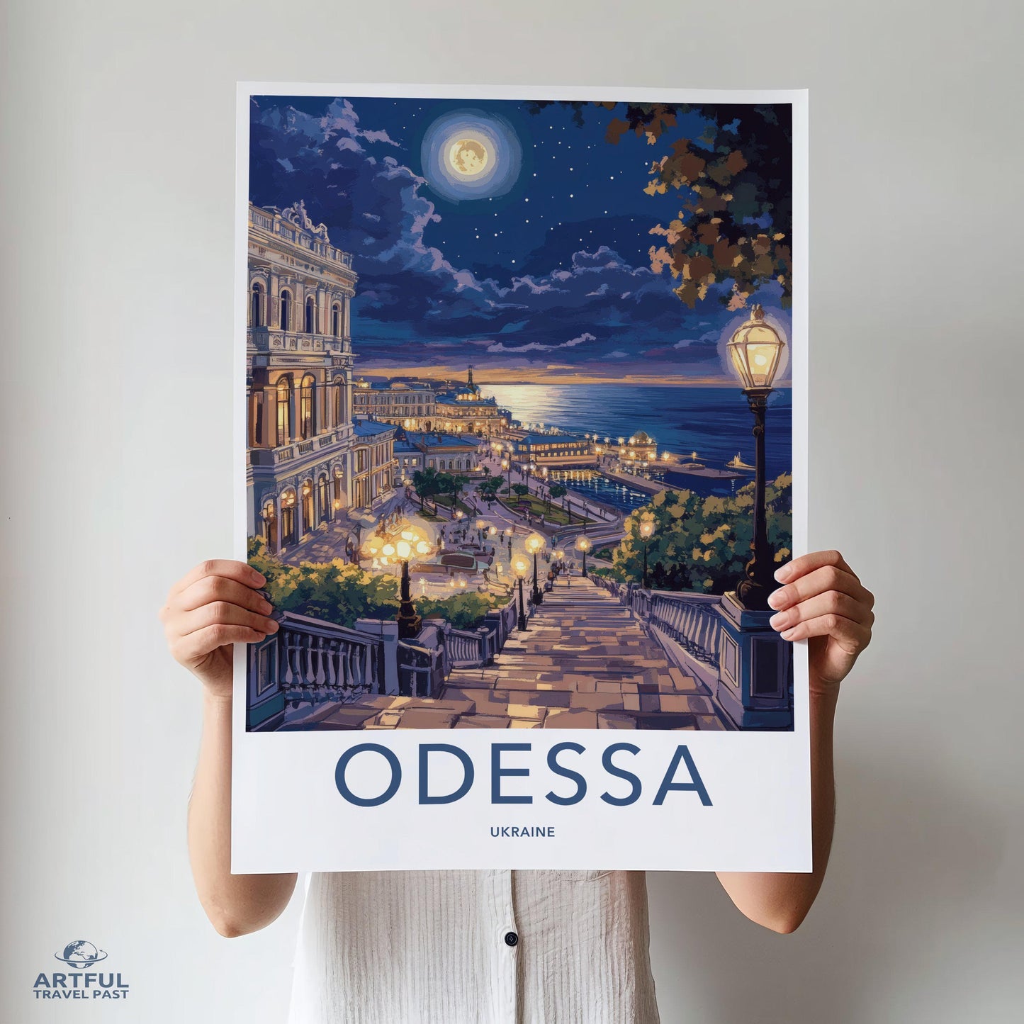 Odessa Poster - Ukraine Wall Art