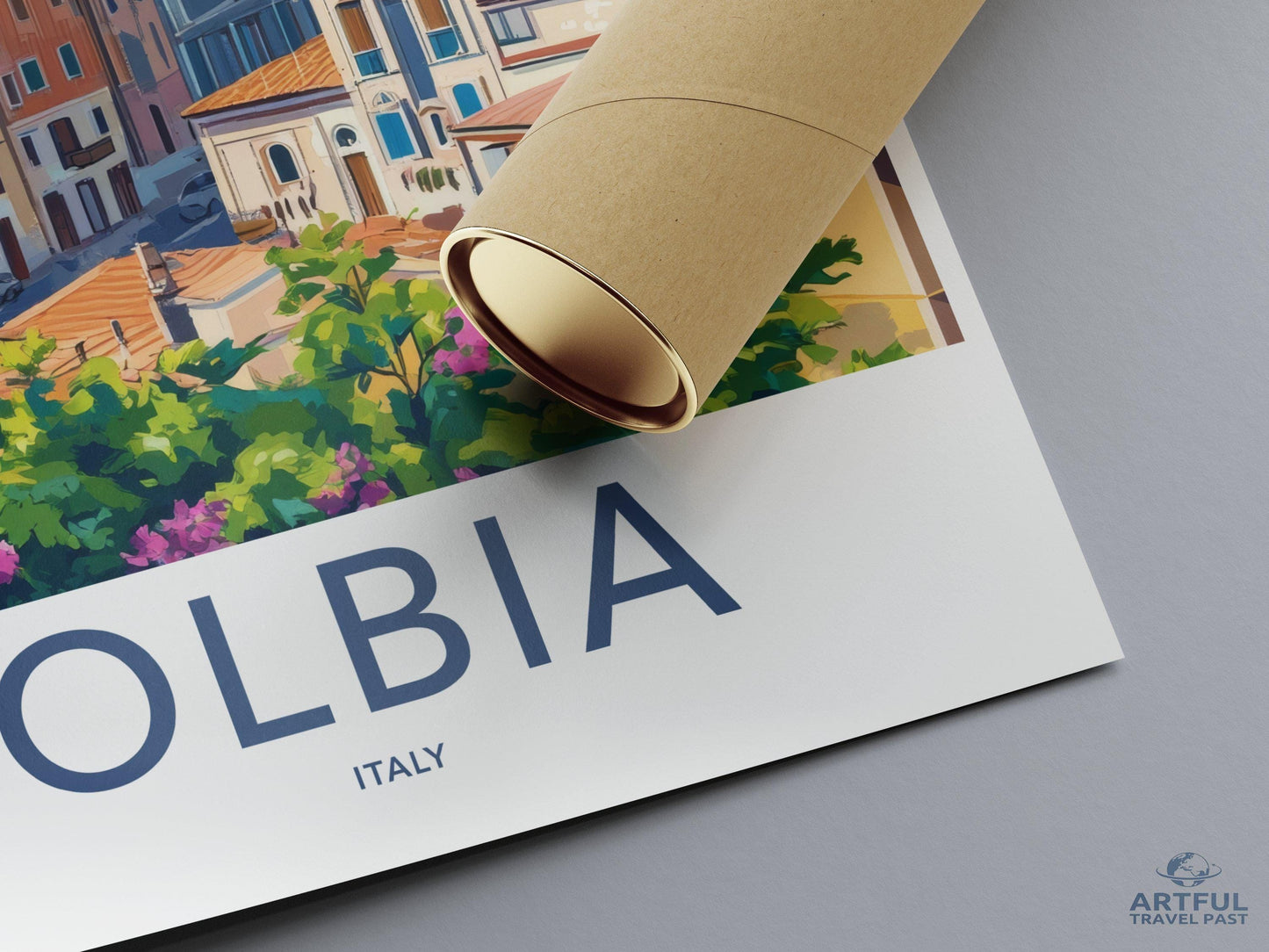 Olbia Poster - Italy Wall Art