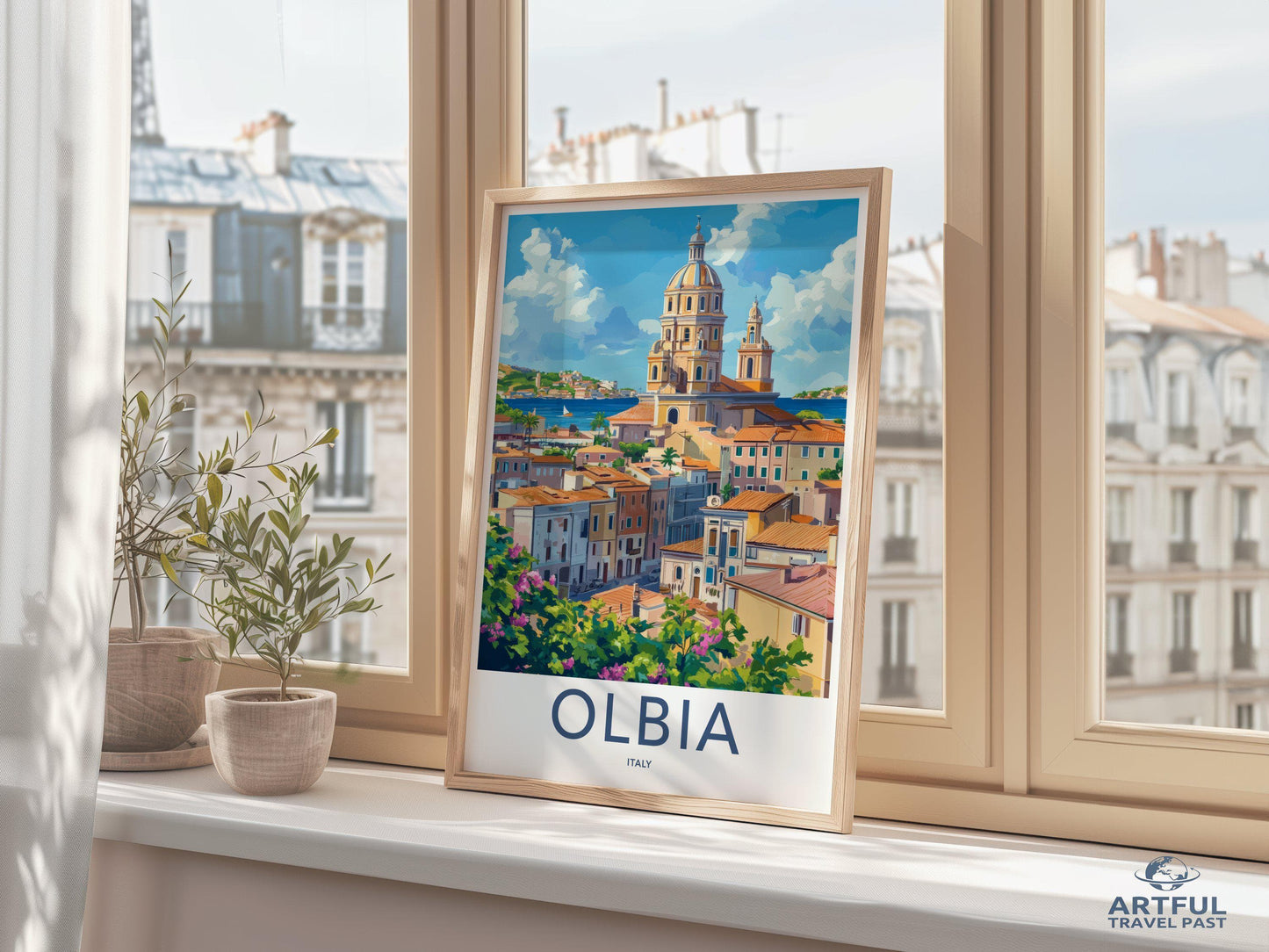 Olbia Poster - Italy Wall Art