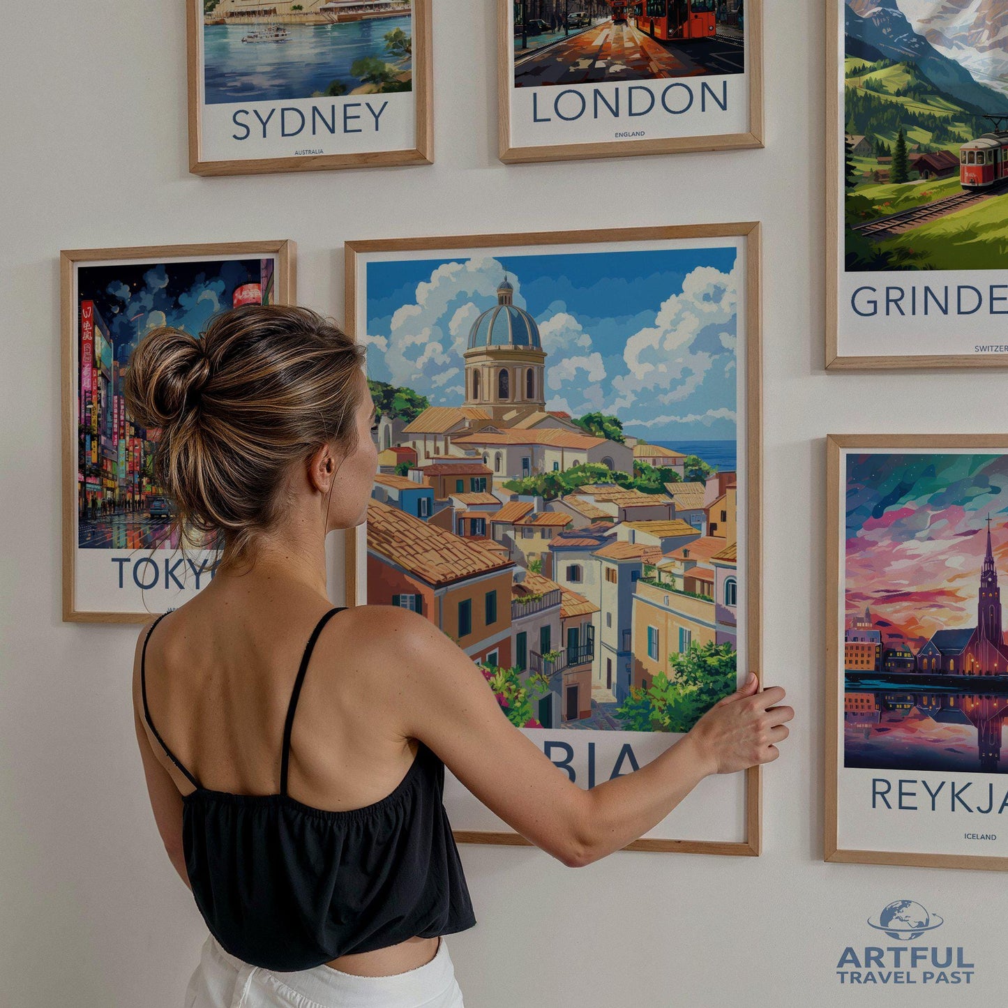 Olbia Poster - Italy Wall Art