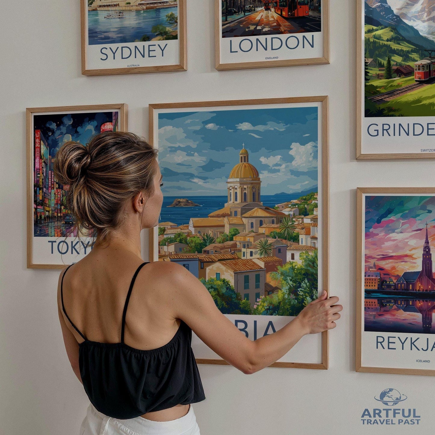 Olbia Poster - Italy Wall Art