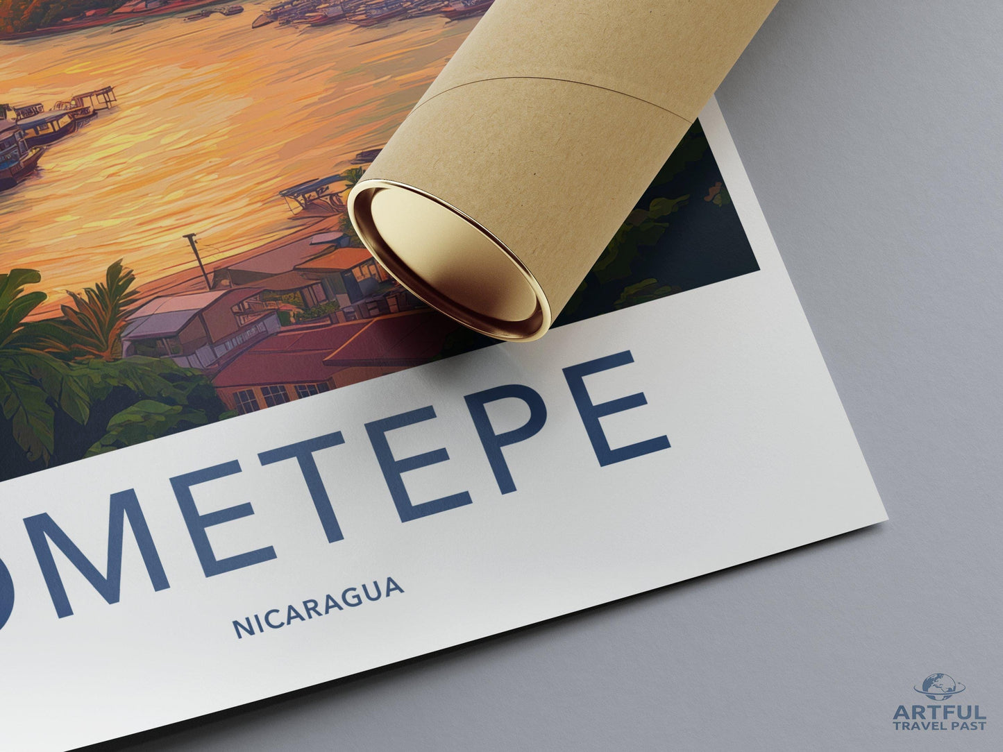 Ometepe Nicaragua Poster