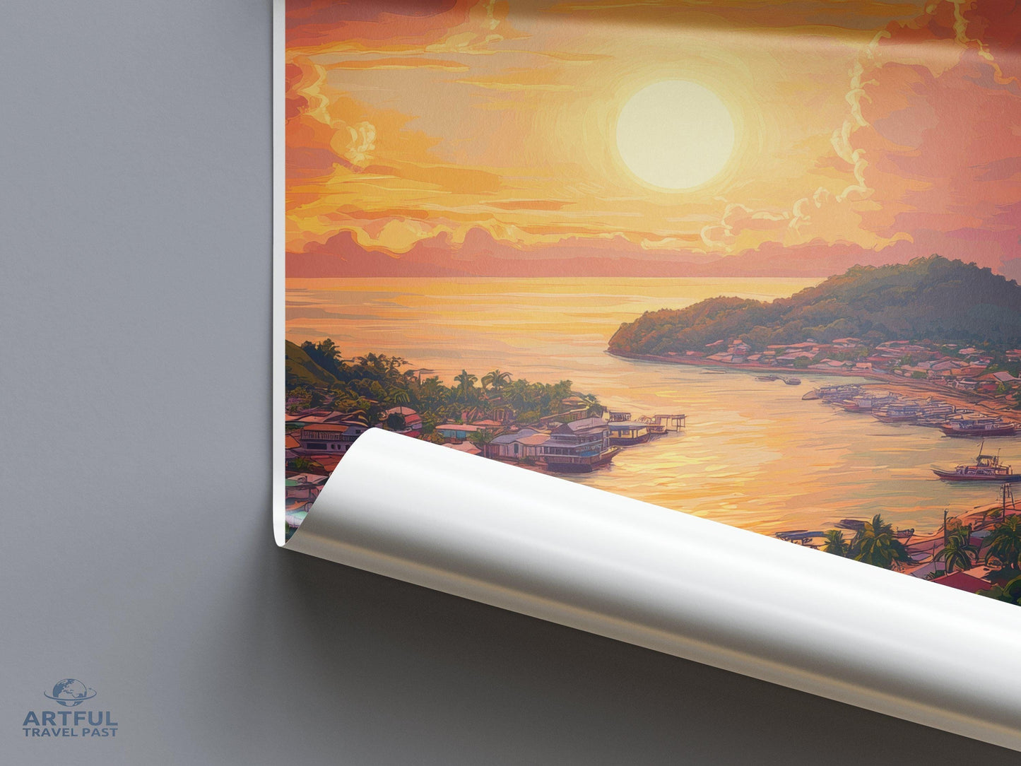 Ometepe Nicaragua Poster