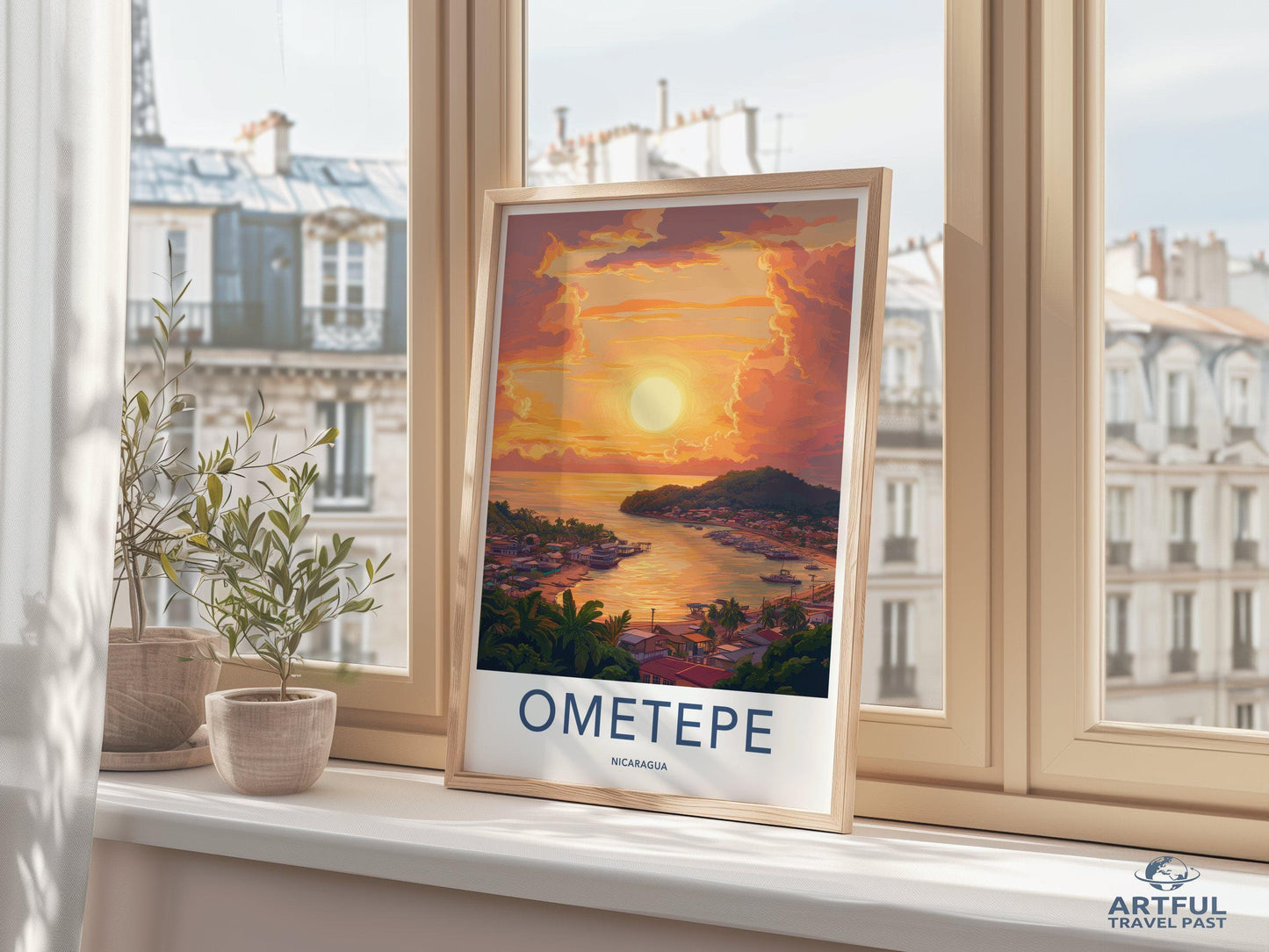 Ometepe Nicaragua Poster