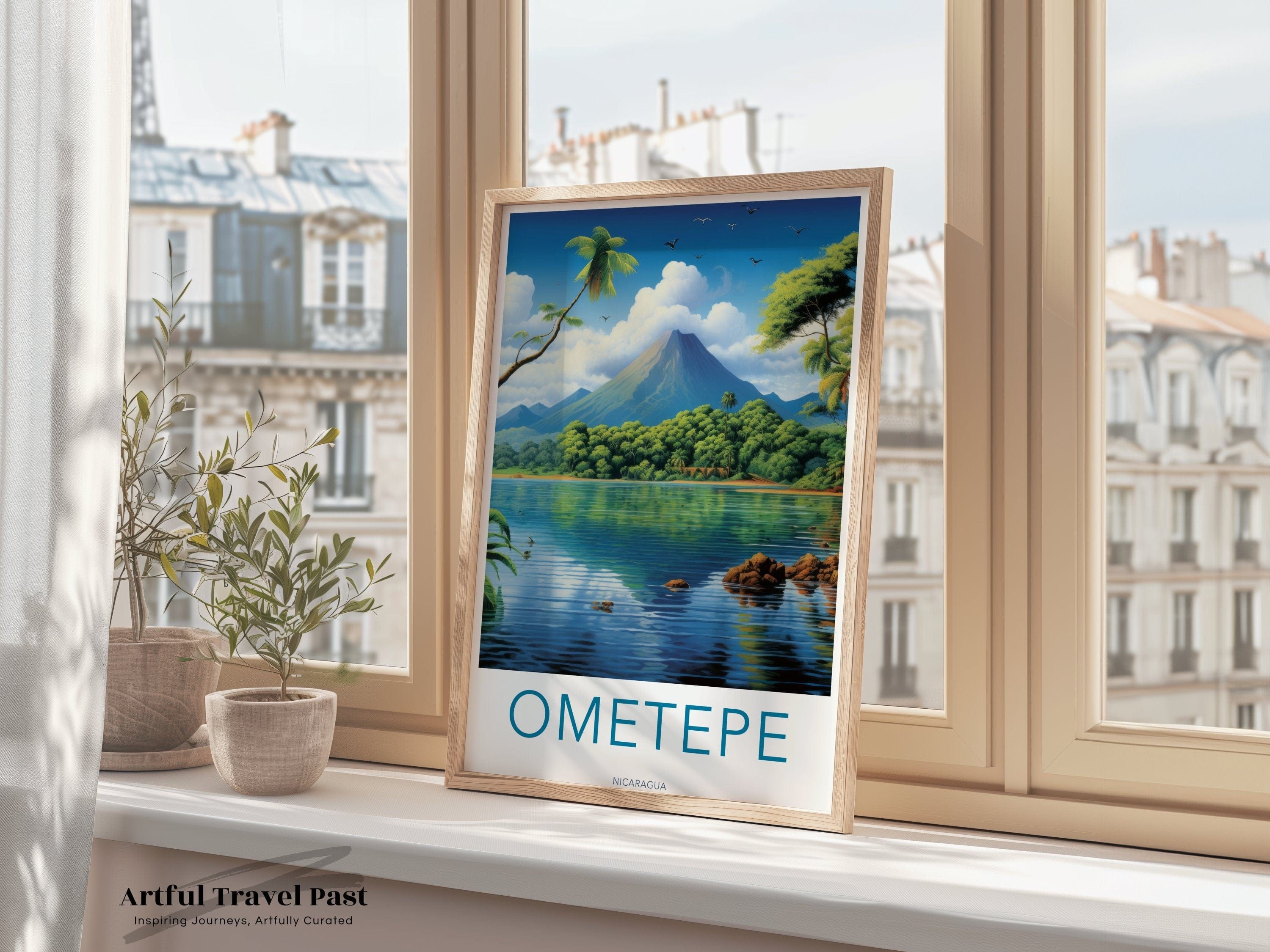 Ometepe Nicaragua Poster