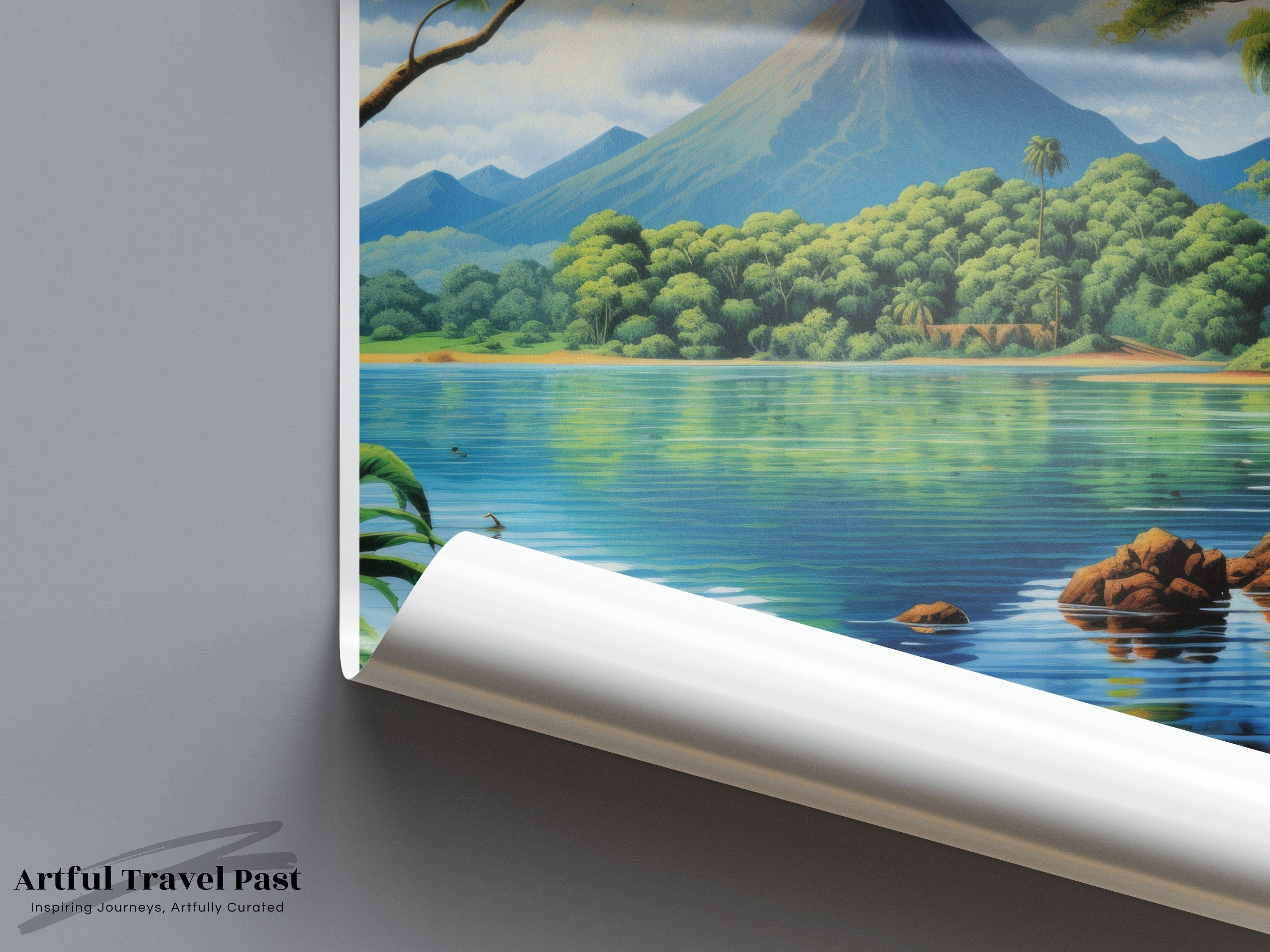 Ometepe Nicaragua Poster