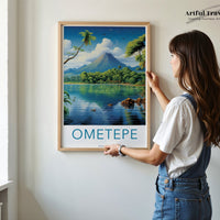 Ometepe Nicaragua Poster
