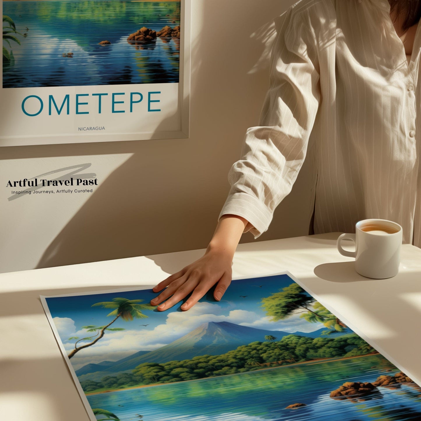 Ometepe Nicaragua Poster