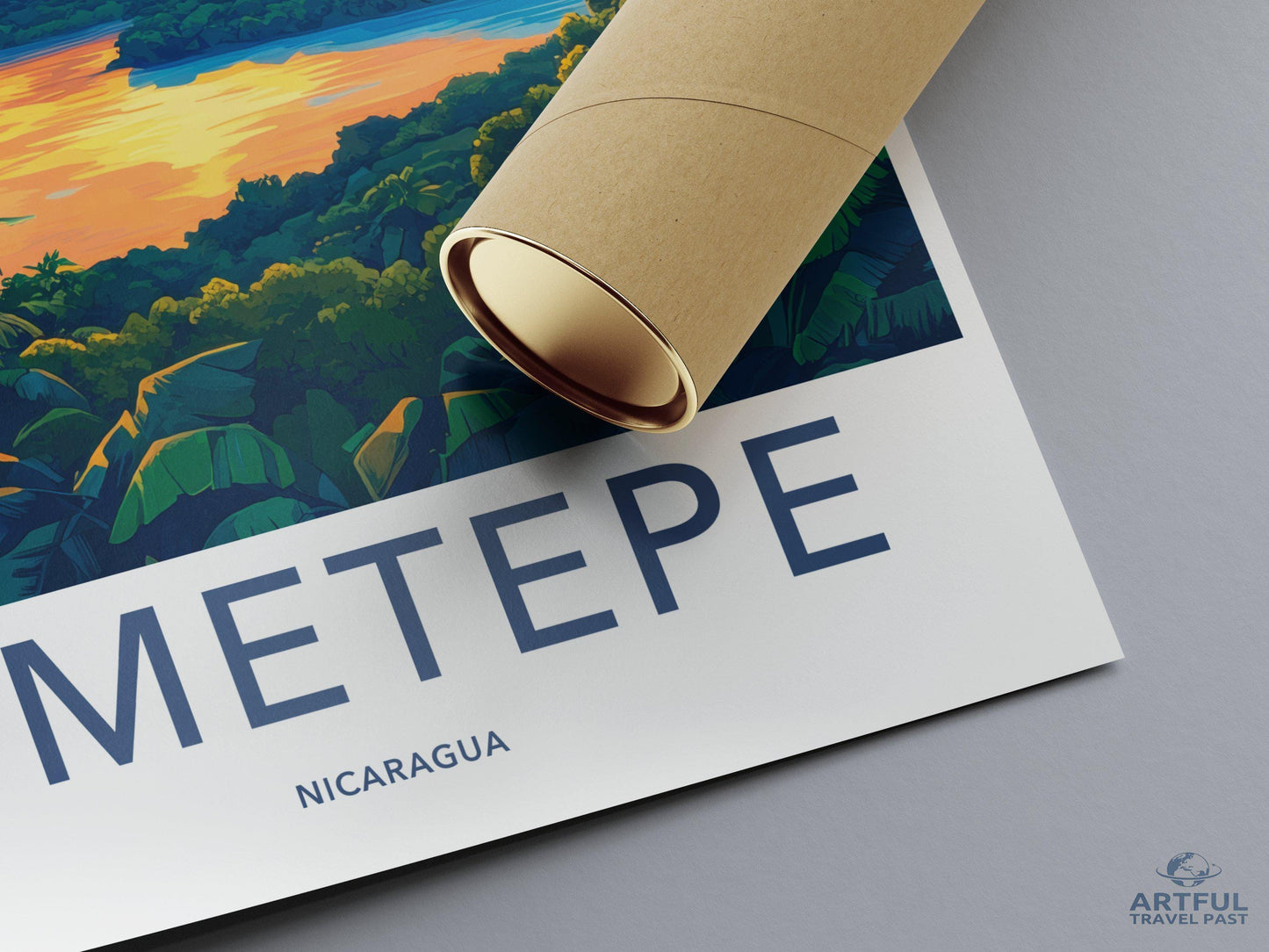 Ometepe Poster - Nicaragua Wall Art