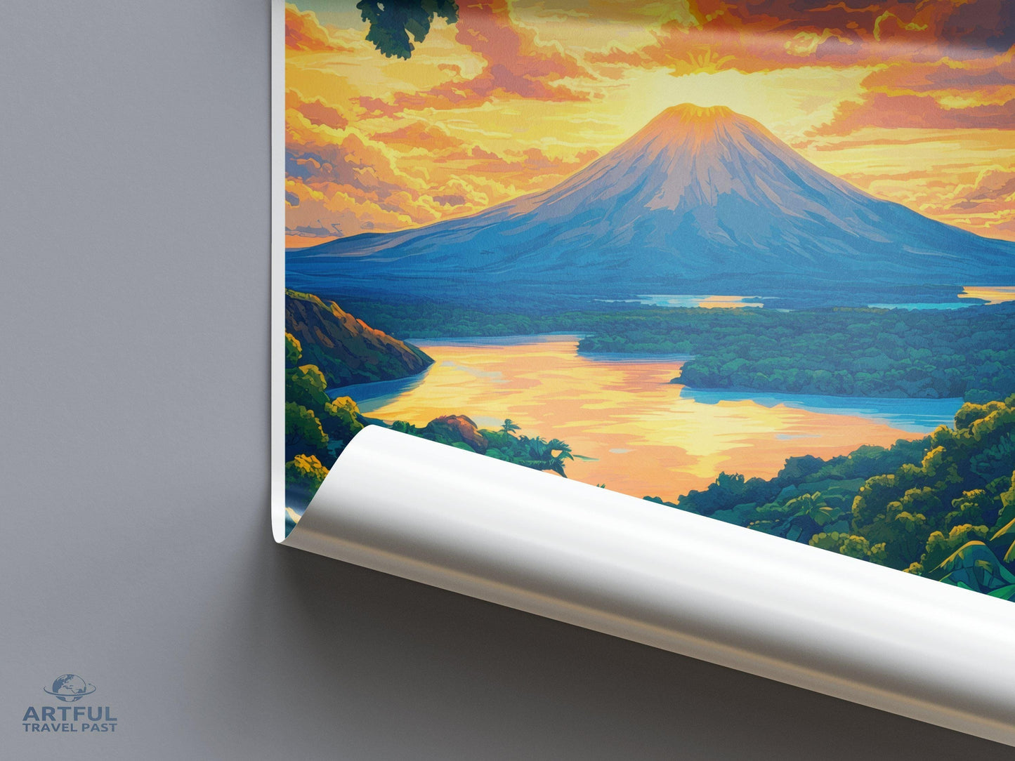 Ometepe Poster - Nicaragua Wall Art