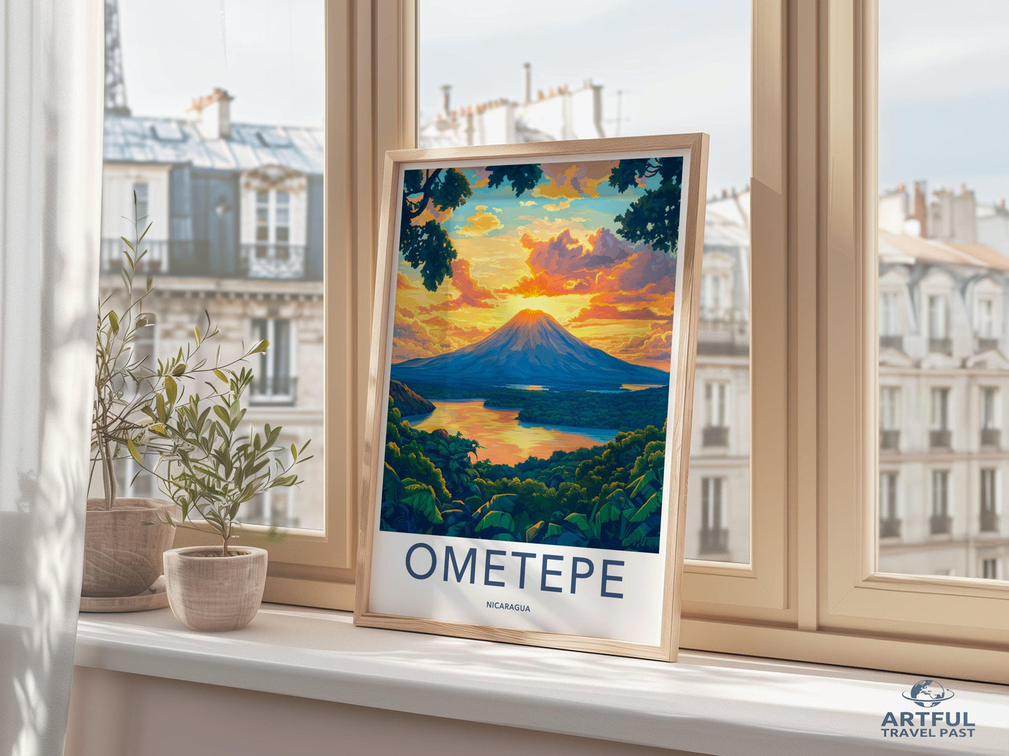Ometepe Poster - Nicaragua Wall Art