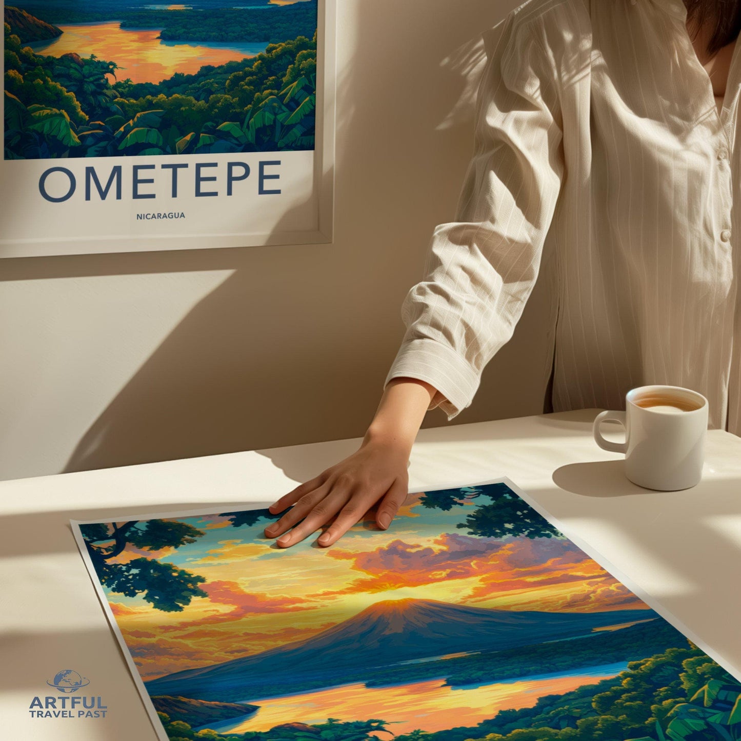 Ometepe Poster - Nicaragua Wall Art