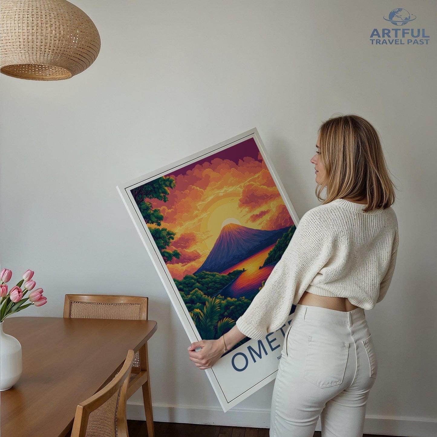 Ometepe Poster - Nicaragua Wall Art