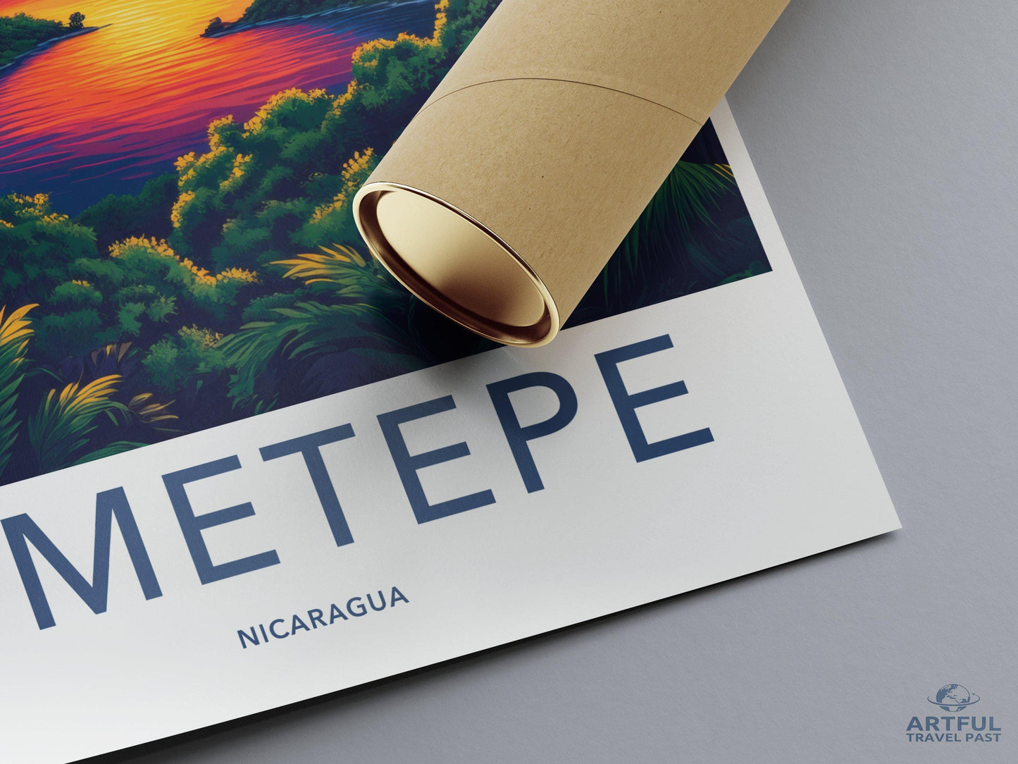 Ometepe Poster - Nicaragua Wall Art