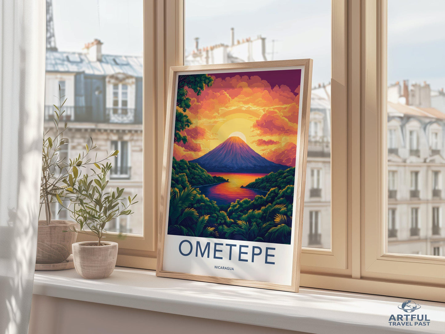 Ometepe Poster - Nicaragua Wall Art