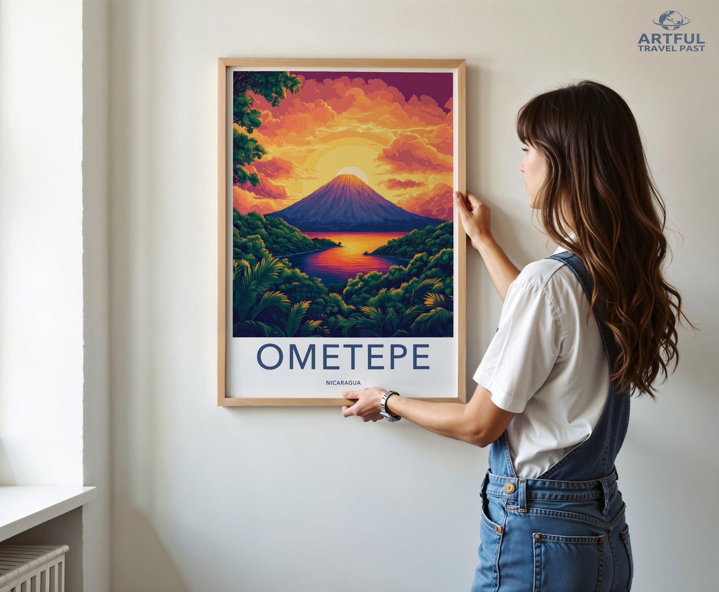 Ometepe Poster - Nicaragua Wall Art